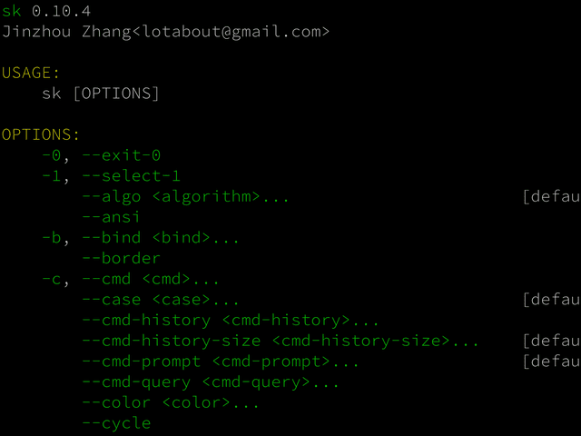 Skim SQL filtering